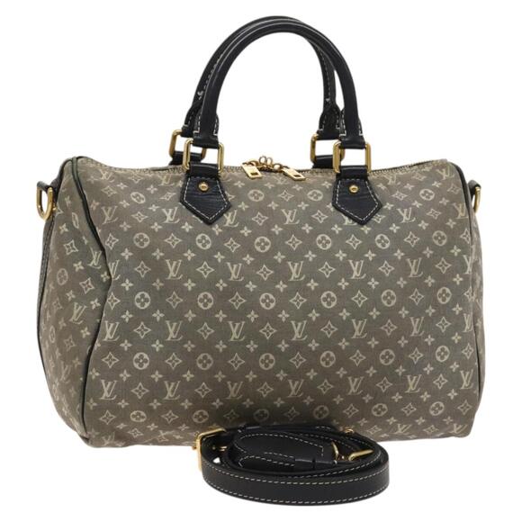 LOUIS VUITTON Monogram Idylle Speedy Bandouliere 30 Bag Gray M56703 - Picture 1 of 16